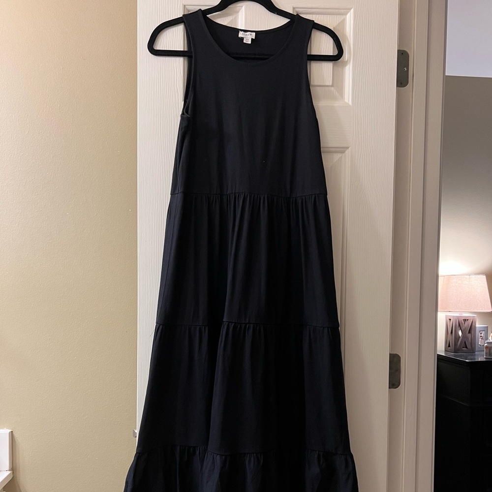 J crew maxi dress with lace